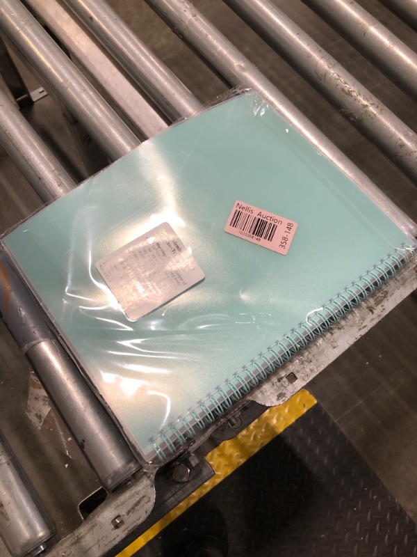 Photo 4 of ***random page checked, most like new item*** Riley's Planner 2024-2025 Academic Year, 18-Month Academic Weekly Planner - Deco Weekly & Monthly Agenda Planner, Flexible Cover, Notes Pages, Twin-Wire Binding (8.5 x 11 inch, Teal)