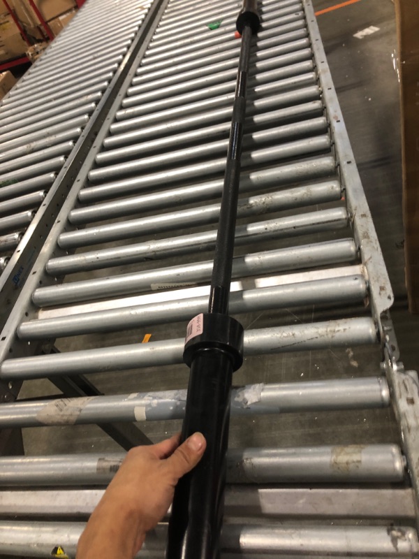 Photo 1 of  2-Inch Olympic Barbell, 500-Pound Capacity (Black, 5-Foot)