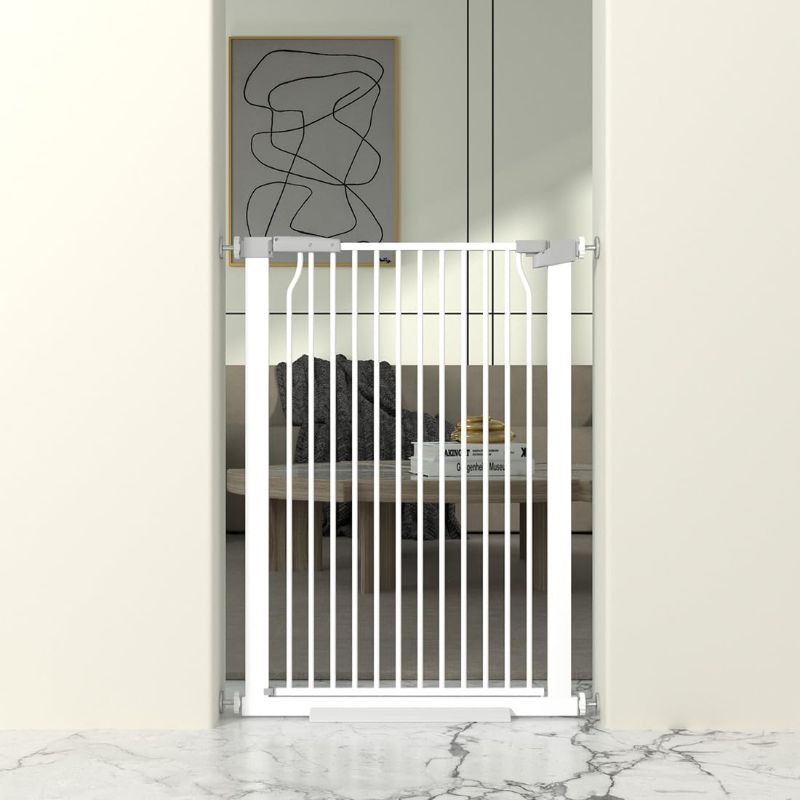 Photo 1 of 41" Extra Tall Cat Gate for Doorway, 