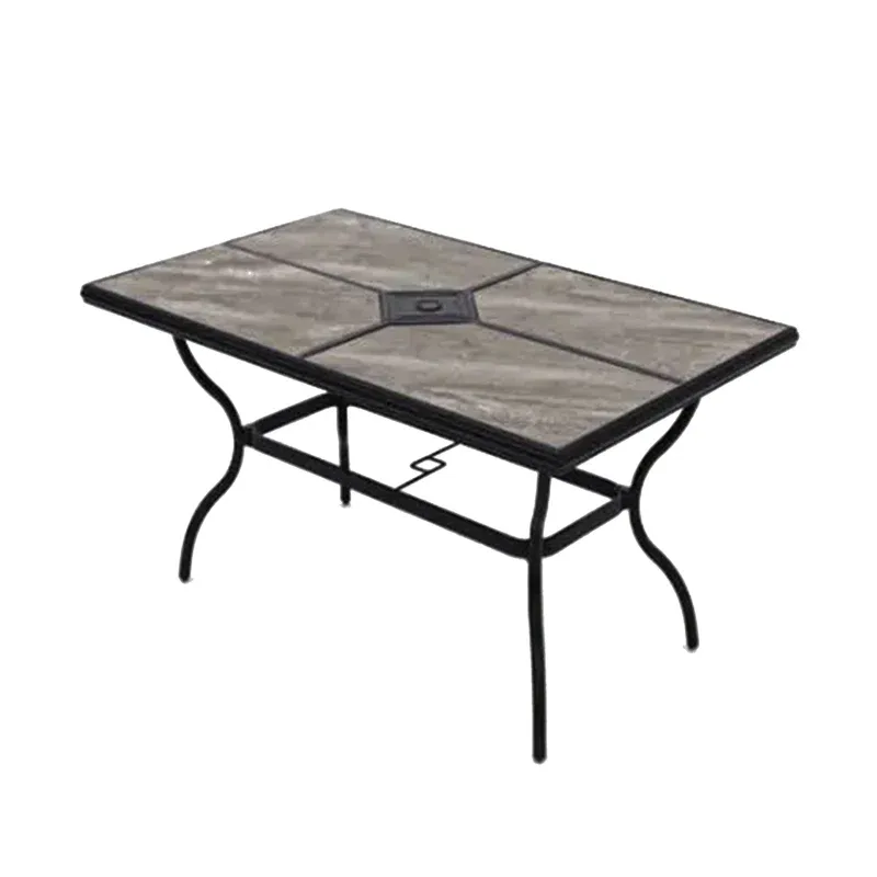 Photo 1 of ***similar item*** Rectangular Porcelain Outdoor Dining Table