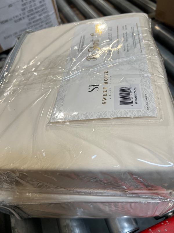 Photo 1 of 6 Piece Sheet Set, Deluxe Ultra Soft 1500 Series, Double Brushed Microfiber by Sweet Home Collection™(2)