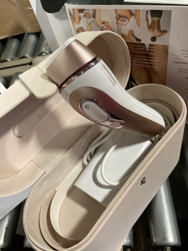 Photo 1 of Braun SMART IPL Long-lasting Laser Hair Removal Device for Women & Men, Skin i·Expert, Home Hair Removal, Free App, Vanity Case, Venus Razor, 4 Smart Heads, Alternative for Laser Hair Removal, PL7387