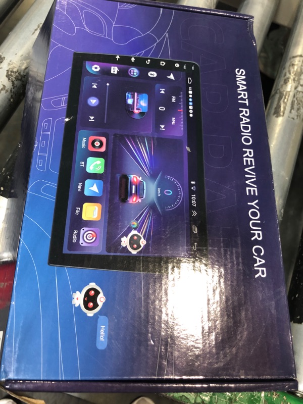 Photo 1 of ***MISSING PARTS*** 8 Core 4G+64G 9'' Android 13 Car Stereo Double Din Wireless Carplay Android Auto, Rimoody Touchscreen 2 Din Car Radio GPS 4G-WiFi Bluetooth FM DSP-36 Mirror Link 59-UI Themes AHD Backup Camera