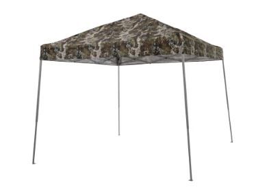 Photo 1 of crown shades 10x10 comercial instant canopy pop up ten whith center lock (10x10 with 4 sidewalls, grey)