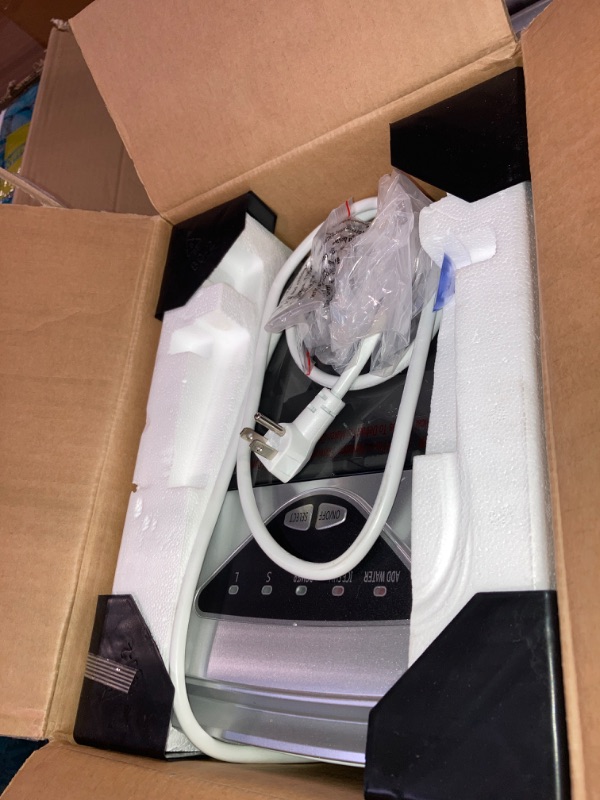 Photo 1 of Frigidaire Countertop Ice Maker, Compact Machine, 26 lbs per day, Stainless