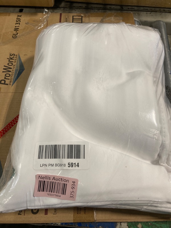 Photo 1 of ***USED***NICETOWN White Room Darkening Draperies and Curtains - Home Fashion Energy Saving Grommet Top Room Darkening Drape Panels for Bedroom (Set of 2