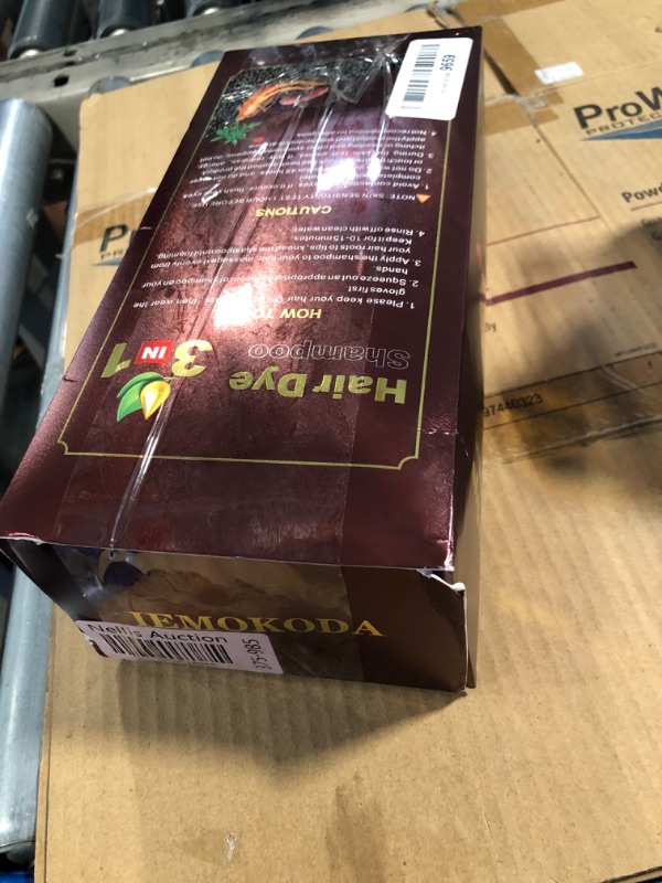 Photo 1 of ***Exp 27-07-06***Dark Brown Hair Color Shampoo - 3 in 1 Hair Dye for Men and Women, 16.9 Floz, Safe and Natural Para Canas