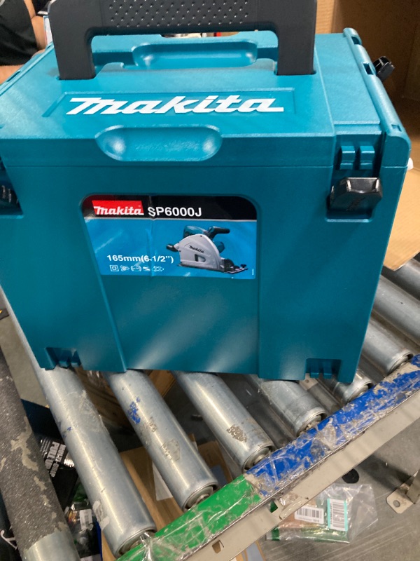 Photo 2 of ****SEALED BOX*****12 Amp 6-1/2 in. Corded Plunge Saw with 55 in. Guide Rail, 48T Carbide Blade and Hard Case