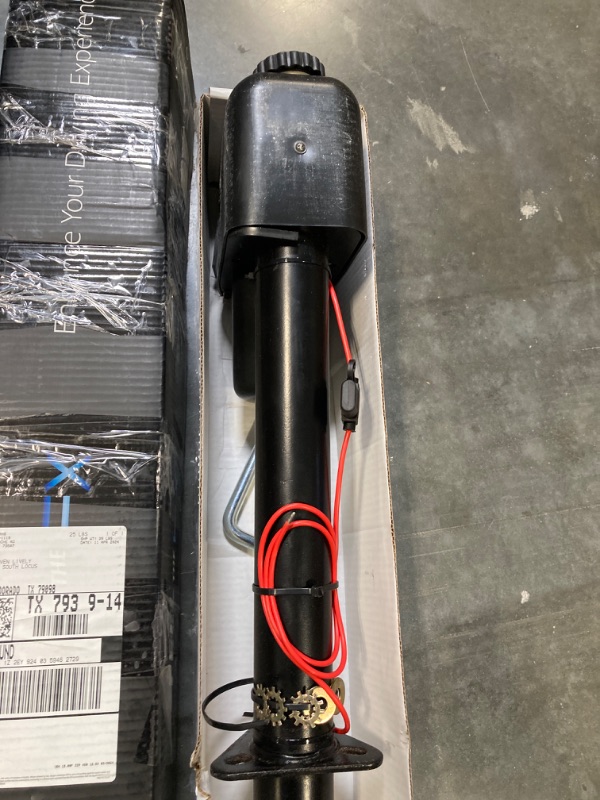 Photo 1 of ***SIMILAR*****
VEVOR Electric Trailer Jack, Power Tongue Jack Weight Capacity 3500 lbs, 9.84"-33.85" Electric Tongue Jack with Waterproof Cover for Lifting RV Trailer, Horse Trailer, Utility Trailer, Yacht Trailer