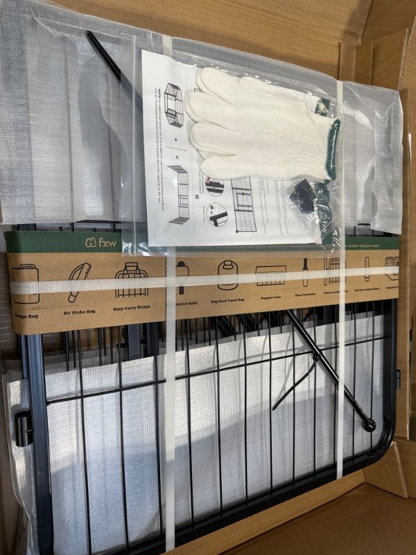 Photo 1 of ***FACTORY SEALED***FXW Rollick Dog Playpen for Yard, RV Camping?Patented, 24 inch 6 Panels