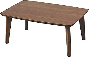 Photo 1 of *similar to one in stock photo* US-KLY Kotatsu Heater Table Low-Lying Dining and Work Desk (Rectangle W35.4 xD23.6 Brown)