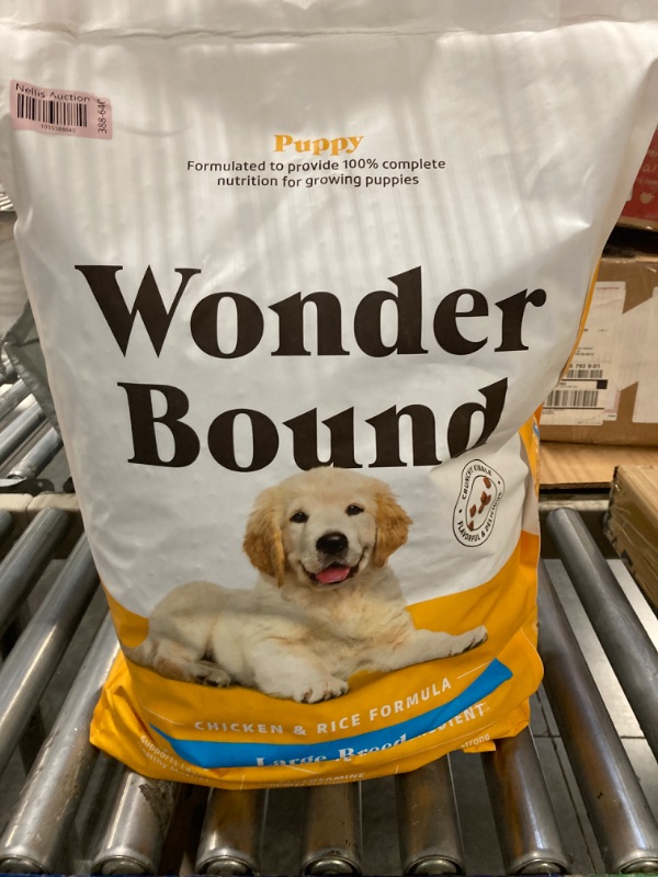 Photo 2 of  - Wonder Bound Large Breed, Adult Dry Dog Food, Chicken & Rice, 30 pound (Pack of 1)
