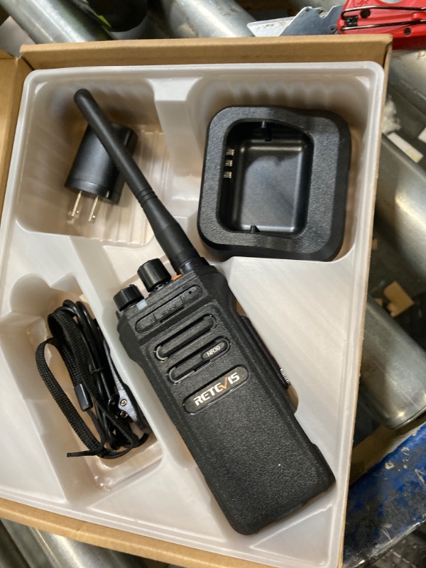 Photo 2 of ***ONLY ONE*** Retevis NR30 Long Range Walkie Talkies, Professional GMRS IP67 Waterproof Way Radio, 2800mAh, Noise Cancelling, for Adult Survival Mountain Hunting