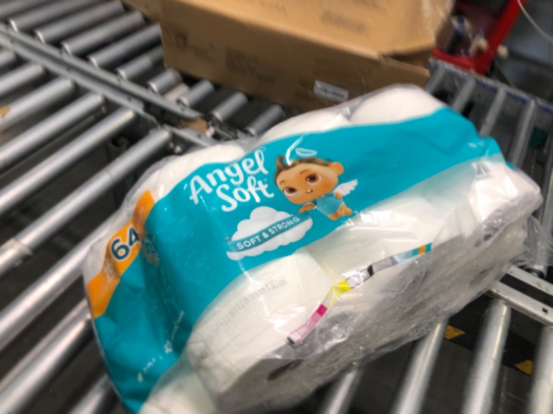 Photo 3 of ***MISSING TWO ROLLS***
Angel Soft Toilet Paper, 16 Mega Rolls = 64 Regular Rolls, Soft and Strong Toilet Tissue 320 sheet (Pack of 16)