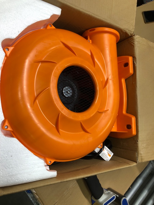 Photo 2 of ***SIMILAR***
480W 0.64HP Air Blower, QILEBA Powerful Inflatable Bounce House Blower, Portable Electric Blower Fan Pump Perfect for Inflatable Bounce House, Bouncy Castle, Jumper, Water Slid, Blower Corded (480W)