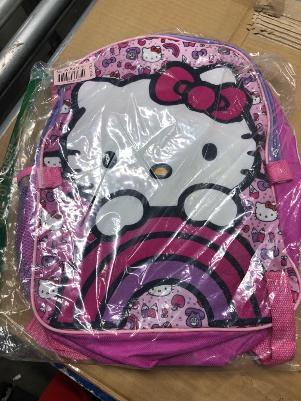 Photo 2 of ***JUST BACKPACK***
Fast Forward Kids Backpack - Disney Frozen Spider-Man Paw Patrol - 15" School Bookbag with Lunch Box for Boys and Girls, Hello Kitty Pink