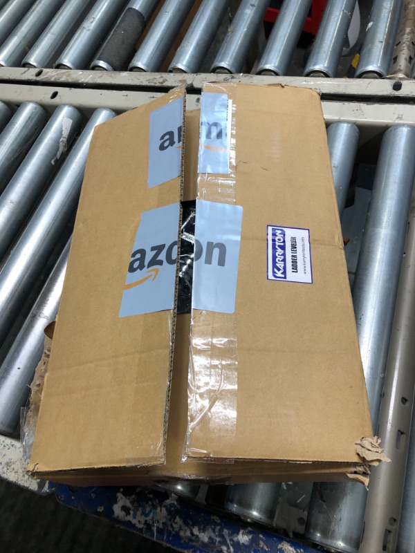 Photo 1 of KARRYTON Ladder Levelers for Type II,I and IA Extension Ladders up to 32’,with Anti-Slip Threaded and Adjustable Extension Ladder Legs for Stairs and All Surfaces - Pair (Standard Version ?20"?)