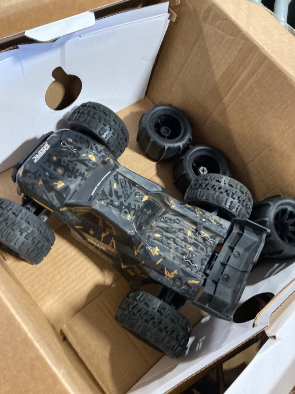 Photo 3 of **VERY USED**DEERC 1:14 Fast Brushless RC Cars for Adults & Boys, Max 50+ MPH, 1 3S Lipo Batteries 4x4 Waterproof RC Truck, High Speed Offroad Remote Control Car, All Terrain RC Truggy for Snow,Sand & Mud