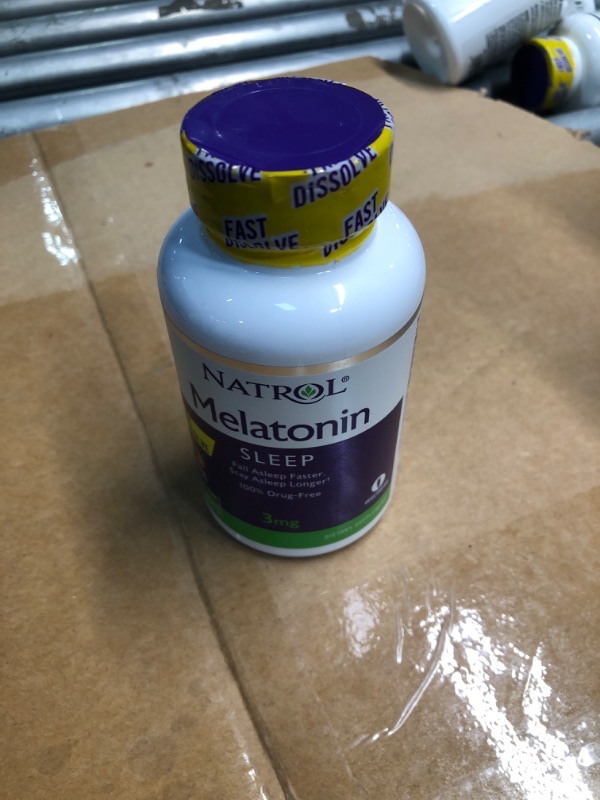Photo 1 of 2pcs****Melatonin 3 mg Fast Dissolve Tablets Strawberry