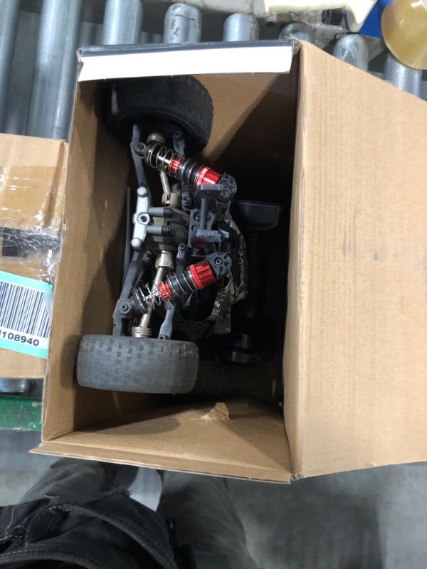 Photo 2 of ***AXLES ARE MISSING***
HYPER GO H16PL 1/16 RTR Brushless RC Buggy, Fast RC Cars for Adults, Max 38 mph RC Truck, 4WD High Speed Racing RC Car with 2S 2000 mAh Battery for RC Basher