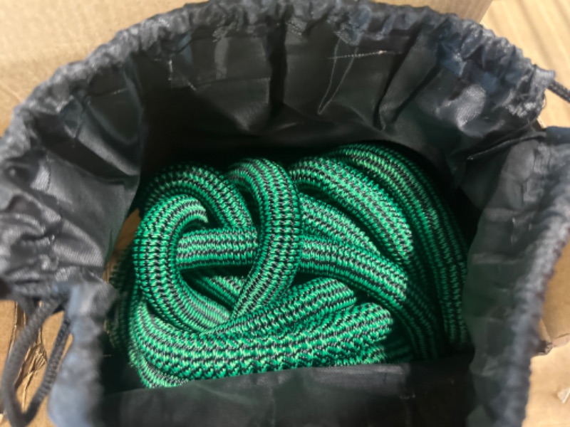 Photo 2 of 100 ft Expandable Garden Hose, 2024 Version No Kink Flexible Water Hose 100ft, 10 Pattern Spray Nozzle, Leakproof Solid Brass Connectors, Reinforced Expanding Latex Core, Lightweight & Retractable