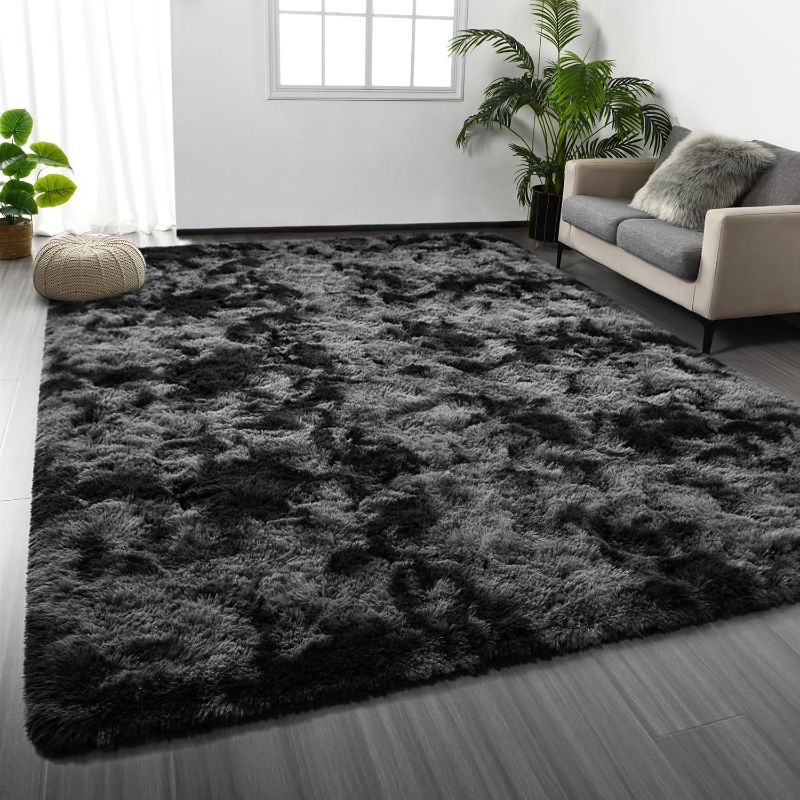 Photo 1 of Area Rug 4x6 Washable Rug Gray Vintage Rug Traditional Floor Cover Foldable Thin Rug Retro Accent Rug Indoor Distressed Non Slip Carpet Floral Print Mat Bedroom Living Room Bathroom
