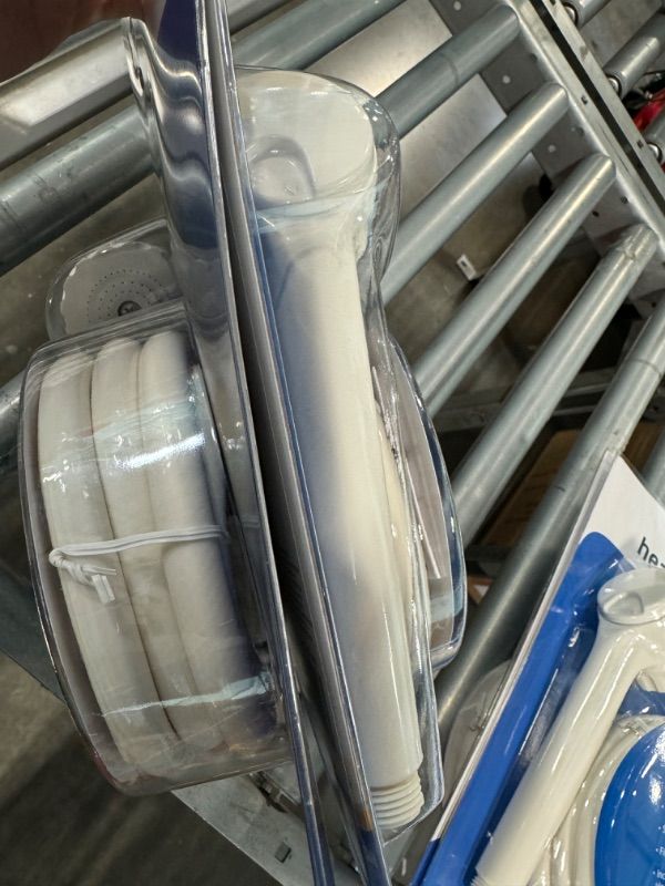 Photo 1 of ***2 complete sets*** HealthSmart Modern Handheld Shower Head with 6 Foot Hose, Detachable, Unfinished