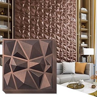 Photo 1 of Art3d Decorative 3D Wall Panels in Diamond Design, 12"x12" WHITE (33 Pack)