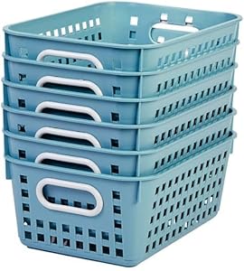 Photo 1 of Really Good Stuff Medium Baskets - Set of 6 -Water