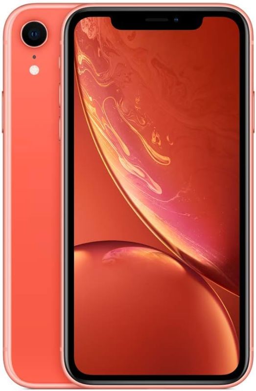 Photo 1 of Apple iPhone XR (256GB, Coral) [Locked] + Carrier Subscription
