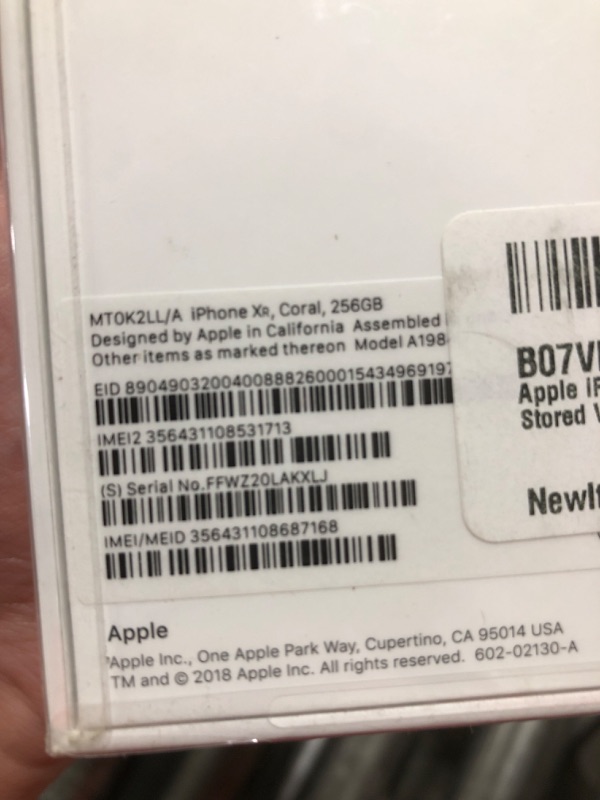 Photo 6 of Apple iPhone XR (256GB, Coral) [Locked] + Carrier Subscription
