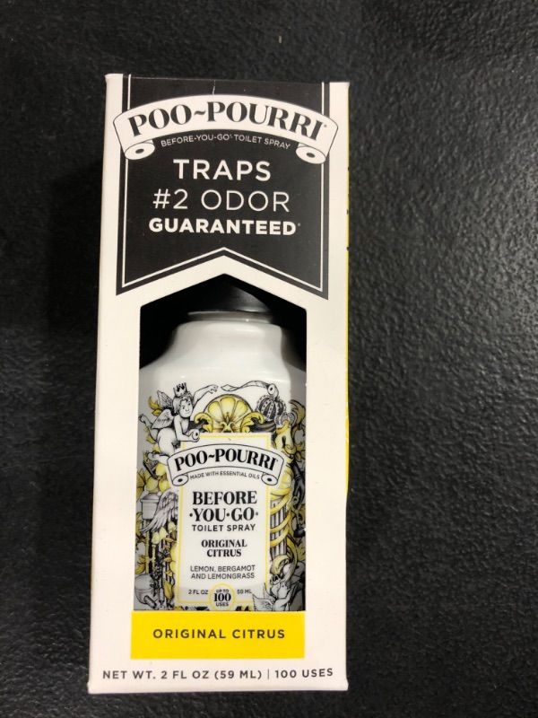 Photo 2 of Poo-Pourri Before You Go Original Citrus Toilet Spray - Citrus - Size 2.0 Oz