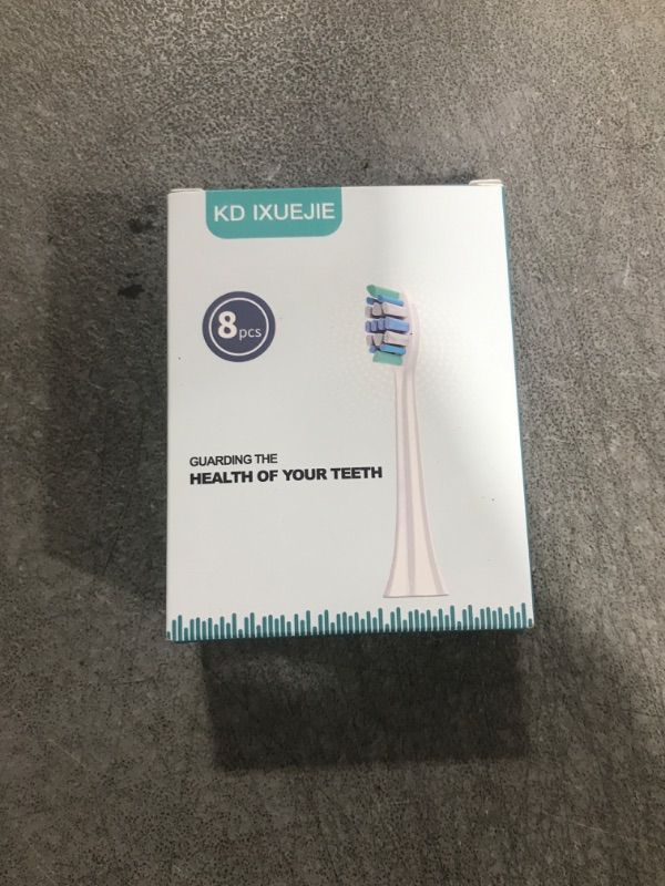 Photo 1 of Replacement Toothbrush Head for Philips Sonicare : Electric Replacement Brush Head Compatible with Phillips Sonicare Snap-on (Click-on), 8 Pack