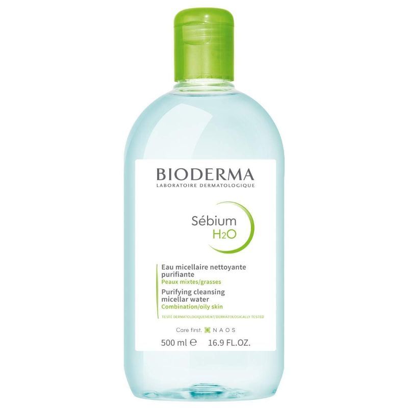 Photo 1 of Bioderma - Sébium H2O - Micellar Water - Facial Cleanser and Makeup Remover - Face Cleanser for Combination to Oily Skin
