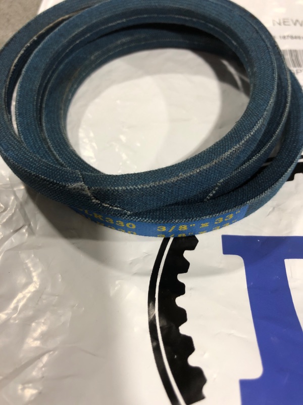 Photo 2 of  DRIVE BELT 3LK330 3/8"X33"