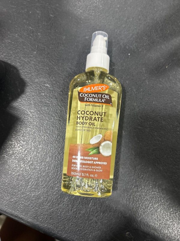 Photo 2 of PALMER'S Coconut Oil Body Oil (5.1oz)