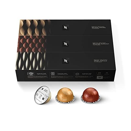 Photo 1 of Nespresso Capsules Vertuo, Barista Flavored Pack, Medium Roast Coffee, 30 Count Coffee Pods, Brews 7.77 Fl. Oz
