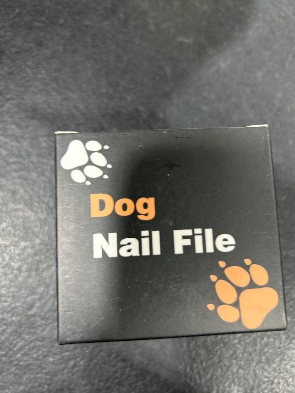 Photo 2 of Dog Nail Filing Scratch Board- Stress Free Dog Nail Filer- Small Round Dog Nail File Board- Quiet, Comfortable, Easy to Use Dog Nail Scratch Pad for All Breed- Sleek Wooden Pet Nail File