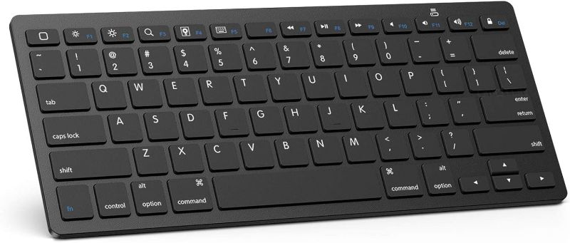 Photo 1 of Bluetooth Keyboard for iPad 10th Generation, iPad 10.2 (9th/8th/7th), iPad Pro 13/12.9/11 inch, iPad Air 13/11 inch, iPad Air 5th/4th Gen, iPad Mini and More Bluetooth Enabled Devices, Black