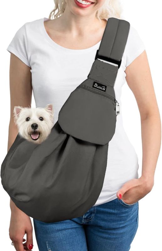 Photo 1 of SlowTon Dog Carrier Sling - Thick Padded Adjustable Shoulder Strap