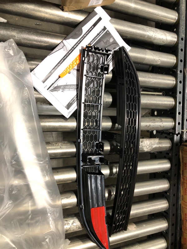 Photo 1 of KUNIST Grille Mesh Inserts for New Tesla Model 3 Highland Front Air Inlet Vent Grille Cover Replacement for Tesla Model 3 2024 Accessories (Detachable Version)