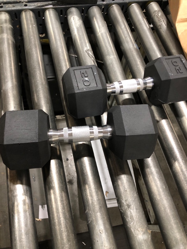 Photo 2 of CAP Barbell Coated Dumbbell 20 lbs 2-Pack