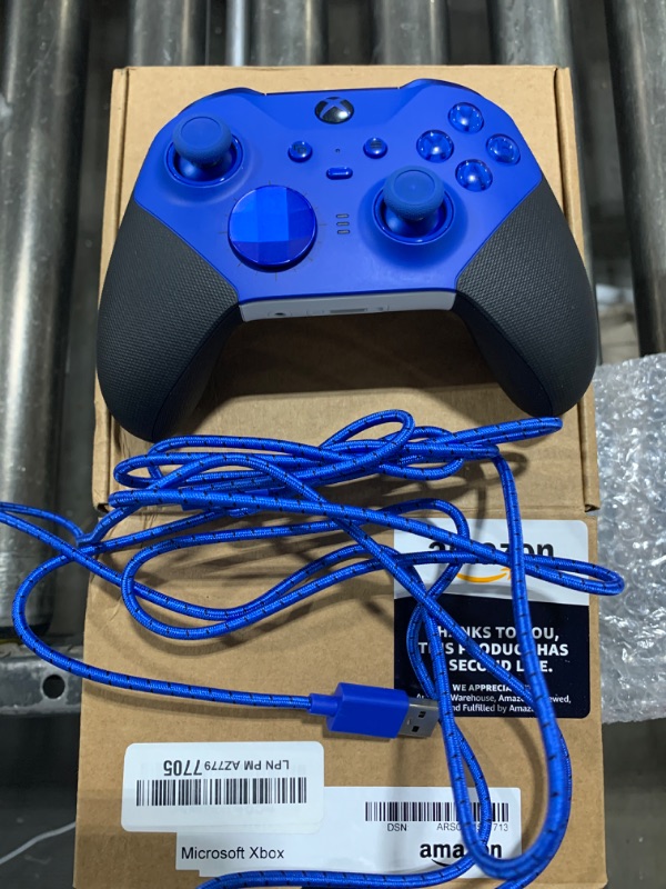 Photo 2 of Xbox Elite Series 2 Core Wireless Gaming Controller – Blue – Xbox Series X|S, Xbox One