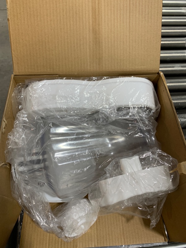 Photo 1 of Automatic Gravity Water Dispenser for Dogs, 1Gallon Stainless Steel Water Bowl Dispenser