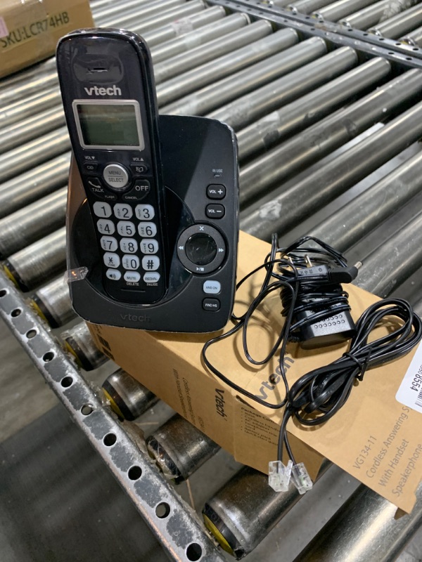 Photo 2 of [New] VTech VG134-11 DECT 6.0 Cordless Home Phone with Bluetooth Connection, Digital Answering Machine