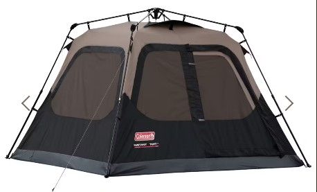 Photo 1 of 4-Person Cabin Camping Tent with Instant Setup
