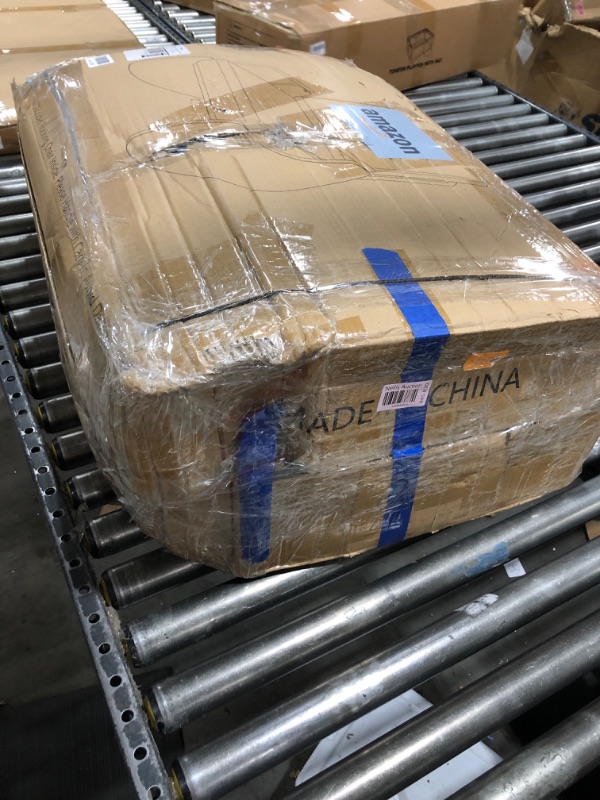 Photo 1 of YOSHOOT Indoor & Outdoor Patio Rocking Chair, Outdoor Glider Recliner Chair, Wooden Boucle Rocking Chair, Outdoor Rocker Chair, Adjustable Backrest, for Outdoor Living Room Bedroom Office Garden Grey