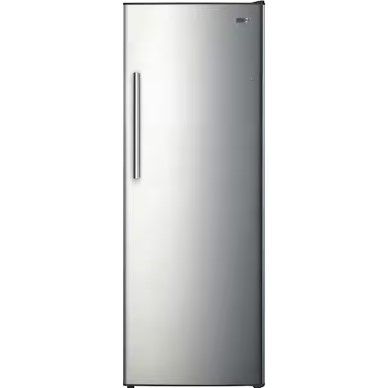 Photo 1 of 11 cu. ft. Convertible Auto Defrost Garage Ready Upright Freezer/Refrigerator in Stainless Steel
