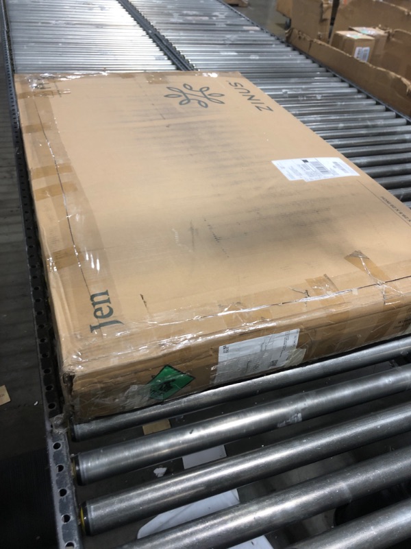 ZINUS Jen 47 Inch Dining Table, Solid Wood Kitchen Table, Easy Assembly