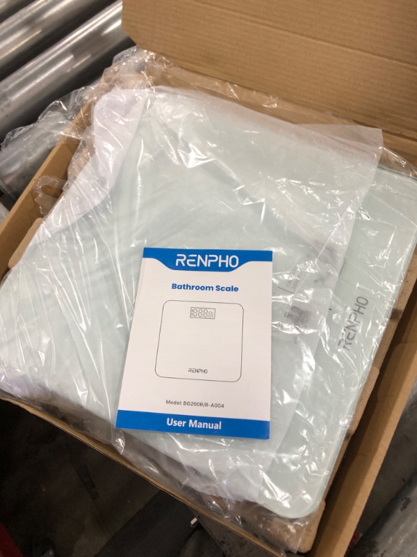 Photo 2 of RENPHO Digital Bathroom Scale, Highly Accurate Body Weight - White